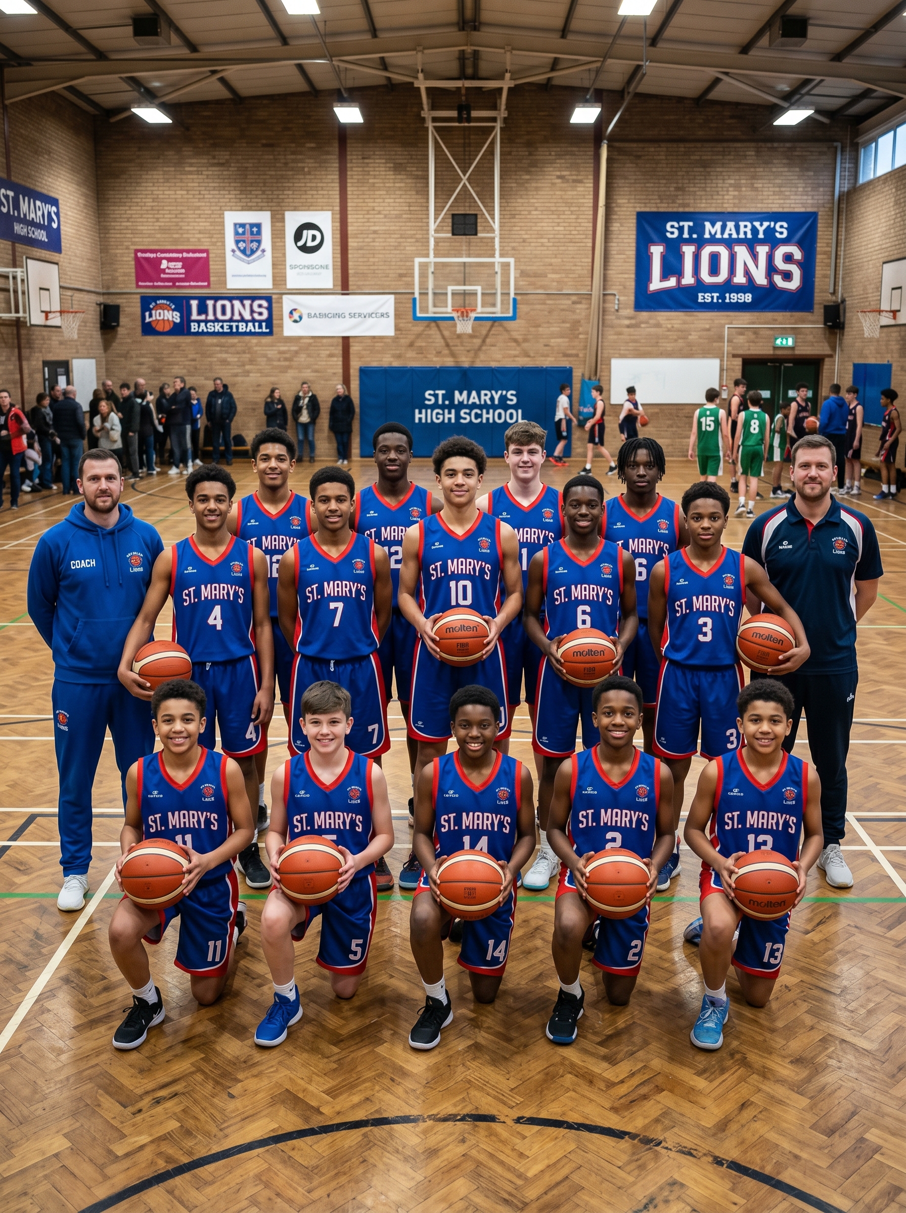 St Marys Lions team